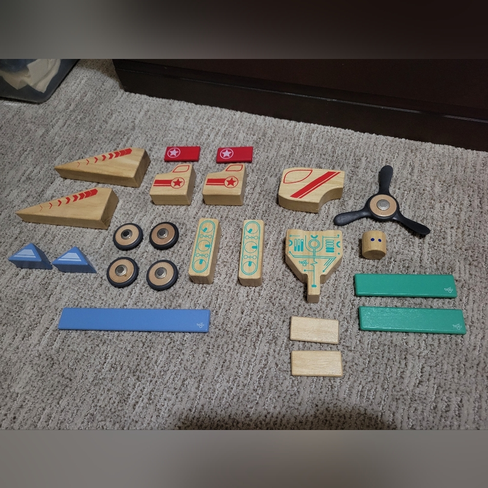 Tegu Magnetic Wooden Blocks